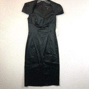 Dina Bar-El Black Cocktail Dress NEW